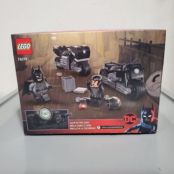 LEGO DC Batman Batman & Selina Kyle Motorcycle Pursuit 76179 Building Kit 149pcs - Picture 2 of 6